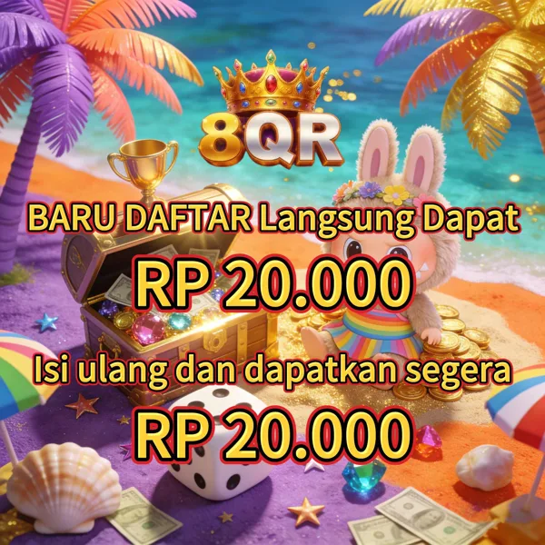 8QR Bonus Member Baru 100%