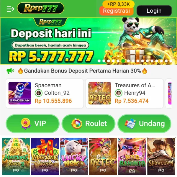RPRP777 Login Resmi APK 2026